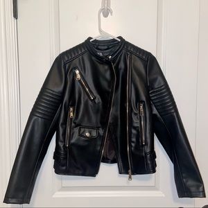 Zara - Faux Leather Jacket